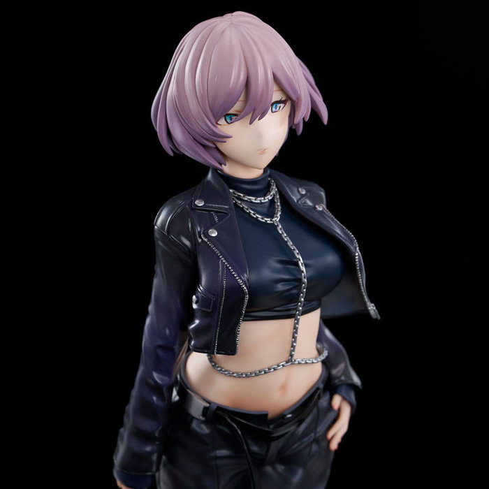 Gridman Universe Estatua PVC Zozo Black Collection Mujina 25 cm