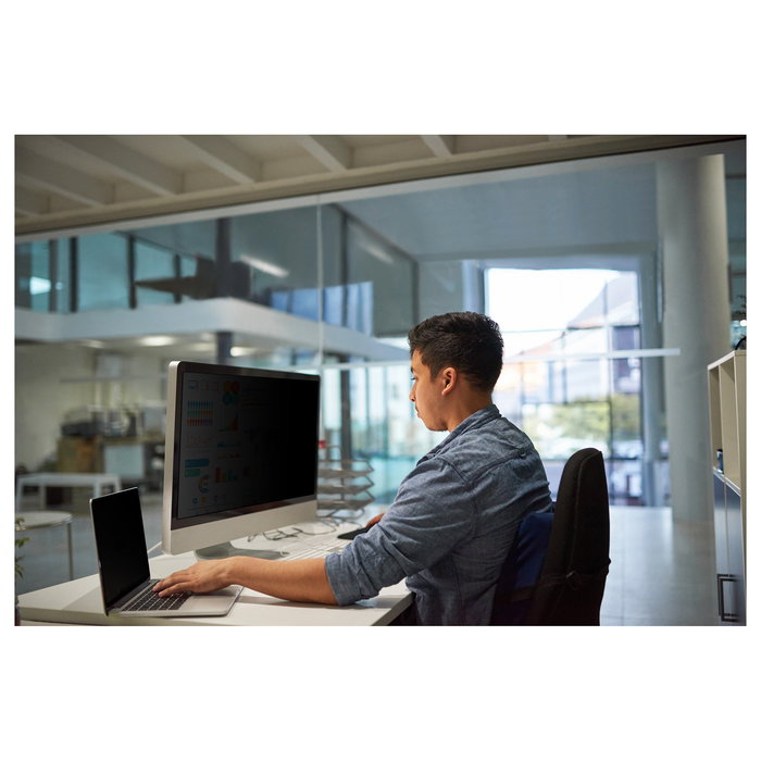 3M PF340W2E Filtro de Privacidad Antideslumbrante para Monitor 34" (86.4 cm, 21:9, Pantalla Ancha) | Compatible con Samsung, LG, Dell, HP, Acer