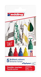 Marcador Textil Edding 4500 Caja De 5
