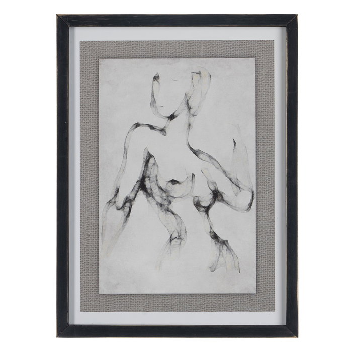 Cuadro Impresión Desnudo 2/M Dm 30 X 2 X 40 cm (Set de 2) Cuadro Impresión Desnudo 2/M Dm 30 X 2 X 40 cm (Set de 2)