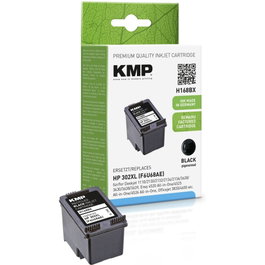 KMP H168BX Cartucho de tinta negra compatible con HP F6U68AE