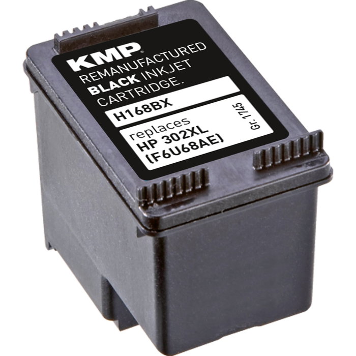 KMP H168BX Cartucho de tinta negra compatible con HP F6U68AE KMP H168BX Cartucho de tinta negra compatible con HP F6U68AE