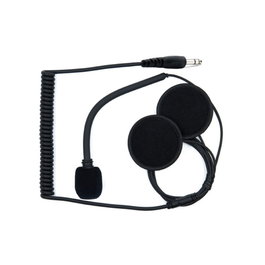 Zero Noise OMP6300008 Conector Estéreo de 6,35 mm con Micrófono Flexible para Altavoces Estándar