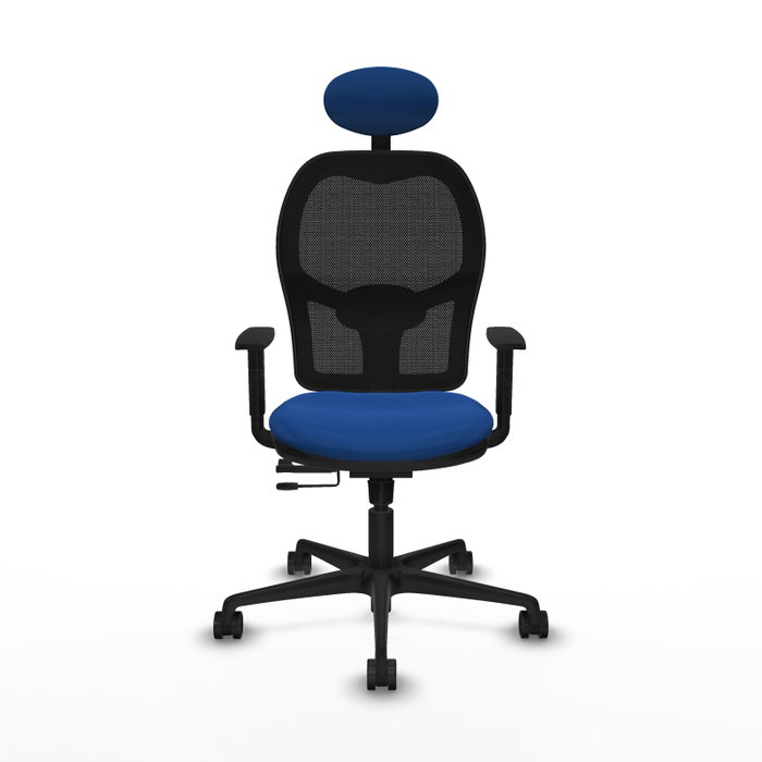 PIQUERAS Y CRESPO Silla de oficina Jorquera Azul y Negro PIQUERAS Y CRESPO Silla de oficina Jorquera Azul y Negro