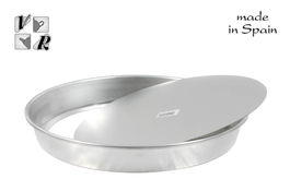 Vr Molde Alto Base Desmontable Aluminio 31 cm x 31 cm x 4 cm (6 Unidades)