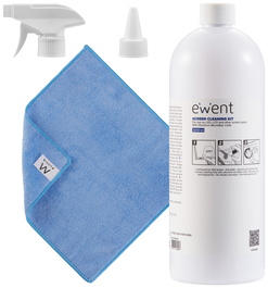 Ewent EW5680 Kit de Limpieza para Computadora, Pantallas y Plásticos, Universal, 1000 ml