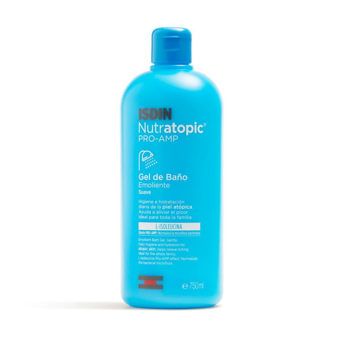Isdin NUTRATOPIC PRO-AMP gel de baño emoliente piel atópica 750 ml