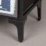 Max Home Mueble Cómoda Vintage 3 Cajones 45x30x77 cm Acero MDF y Poliéster