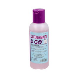 PHARMA & GO Quitaesmaltes 125 ml sin resecar la uña, para todo tipo de esmaltes, fórmula sin parabenos