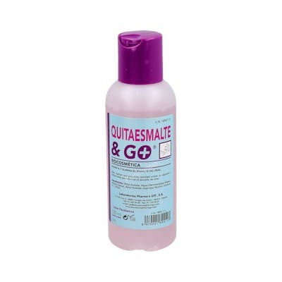 PHARMA & GO Quitaesmaltes 125 ml sin resecar la uña, para todo tipo de esmaltes, fórmula sin parabenos PHARMA & GO Quitaesmaltes 125 ml sin resecar la uña, para todo tipo de esmaltes, fórmula sin parabenos