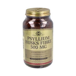 SOLGAR Psyllium Fibra Cascara 200 Capsulas Mantenimiento Digestivo Apto Veganos