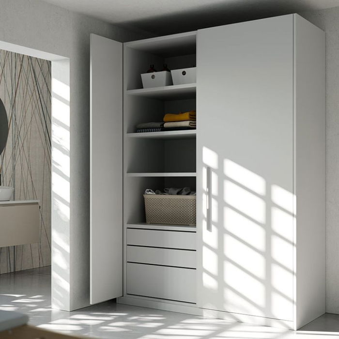 Bortoluzzi Exedra Mecanismo Deslizante para Armarios de Puertas Escamoteables y Plegables Mano Derecha Altura Puerta 1930-2230