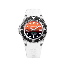 Bobroff Reloj BF0004i-BFSTB con Esfera Naranja