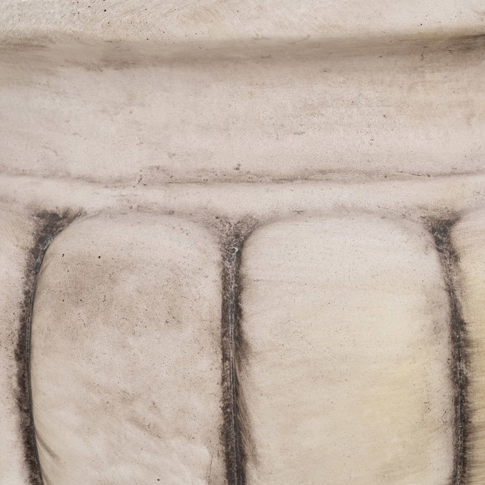 Macetero Beige Fibra de Magnesio 40 X 40 X 47 cm