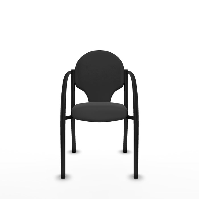 PIQUERAS Y CRESPO Silla Hellín Gris oscuro con brazos fijos PIQUERAS Y CRESPO Silla Hellín Gris oscuro con brazos fijos