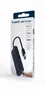 Gembird UHB-U3P4-03 Hub USB 3.2 Gen 1 con 4 puertos Type-A Negro