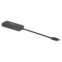 Club 3D Adaptador USB-C a RJ45 10Gbps ST/Bu Retail, Ethernet 10G, USB 3.2 Negro