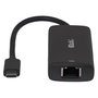Club 3D Adaptador USB-C a RJ45 10Gbps ST/Bu Retail, Ethernet 10G, USB 3.2 Negro