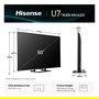 Hisense 50U7Q Televisor 50" (127 cm) 4K UHD Mini LED Smart TV, 144 Hz, HDR10+ Adaptive, WiFi, Bluetooth, Altavoces Integrados, Negro