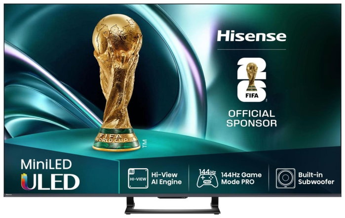 Hisense 50U7Q Televisor 50" MiniLED 4K UHD Smart TV VidaaOS 144Hz Dolby Atmos Hisense 50U7Q Televisor 50" MiniLED 4K UHD Smart TV VidaaOS 144Hz Dolby Atmos