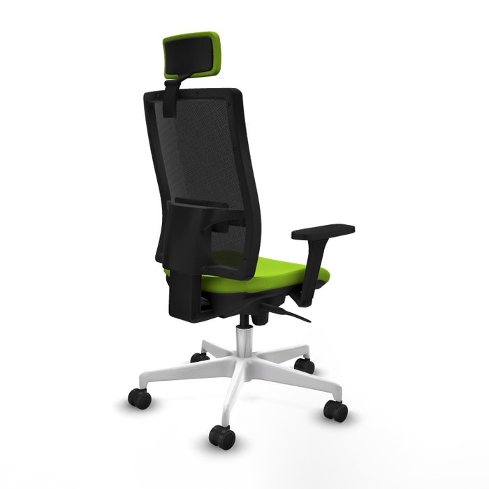 PIQUERAS Y CRESPO Silla de oficina Horna con mecanismo Sincro, Pistacho y Negro PIQUERAS Y CRESPO Silla de oficina Horna con mecanismo Sincro, Pistacho y Negro