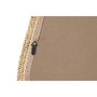 DKD Home Decor Espejo Scandi Natural Ratán y Cristal 4.5 x 101 x 63.5 cm