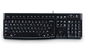 Logitech K120 Teclado USB para Empresas, Diseño Resistente a Salpicaduras, Teclas Cómodas y Silenciosas, Durabilidad 10 Millones de Pulsaciones