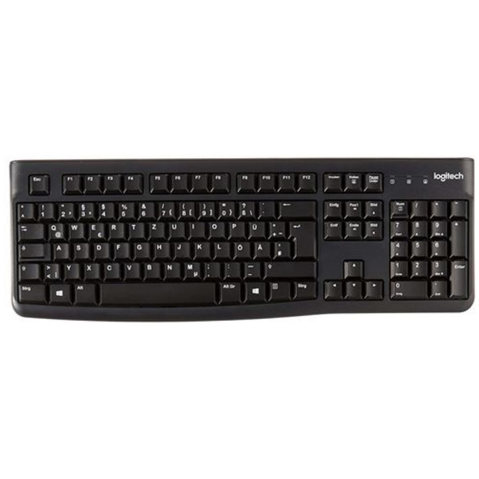Logitech K120 for Business Teclado QWERTZ Alemán Negro Logitech K120 for Business Teclado QWERTZ Alemán Negro