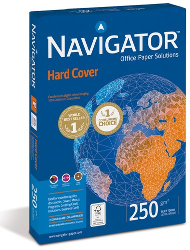 Navigator Papel Hard Cover Din A4 250 g de 125 hojas Navigator Papel Hard Cover Din A4 250 g de 125 hojas