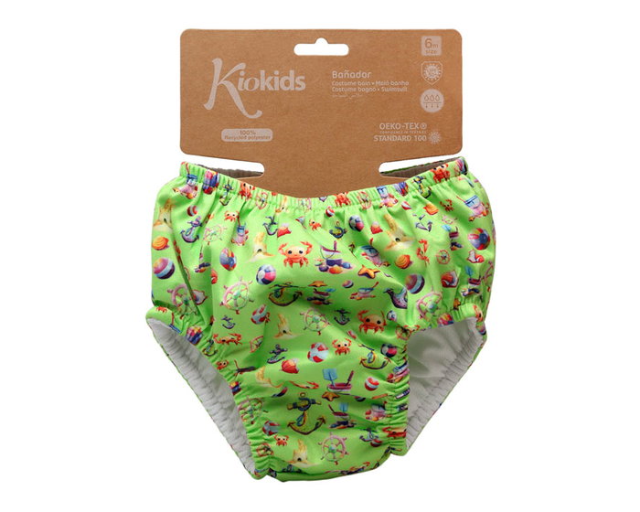 KioKids Bañador Safari fun Bebé Verde Protección UPF 50+ Talla 6 Meses KioKids Bañador Safari fun Bebé Verde Protección UPF 50+ Talla 6 Meses