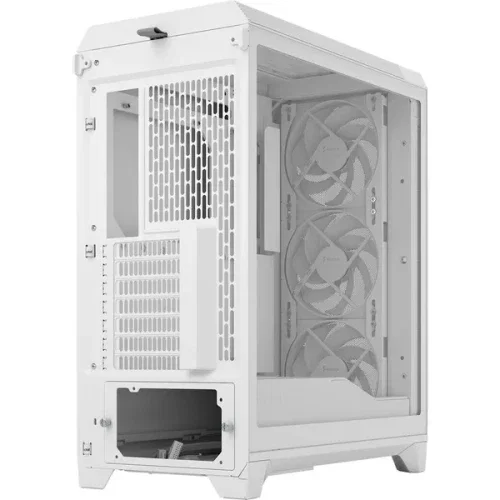 Fractal Design Caja ATX Meshify 3 White TG Clear Tint FD-C-MES3A-04 Torre Gaming con Ventana y Refrigeración de Alto Rendimiento Color Blanco