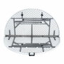 Edm Mesa redonda plegable, 180 x 74 cm, Blanco