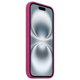 Apple iPhone 16 Funda de Silicona con MagSafe - Fucsia