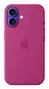 Apple iPhone 16 Funda de silicona con MagSafe - Fucsia