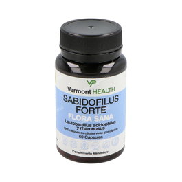 VERMONT HEALTH Sabidofilus Forte 60 Capletas Probióticos Sistema Digestivo e Inmunitario