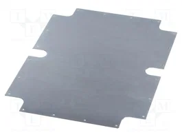 GEWISS Placa de ensamblaje de acero zincada 360x438mm