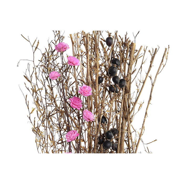 DKD Home Decor Surtido de 2 Ramos de Flores Secas 30x30x65 cm