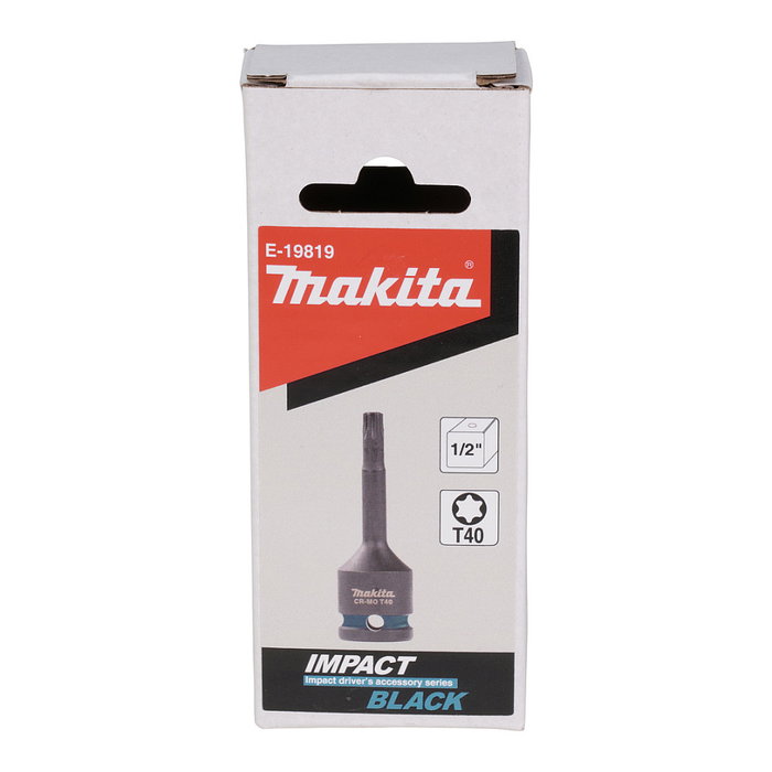 Makita T-Impact Socket 1/2 T40 Black