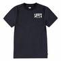 Camiseta de Manga Corta Infantil Levi's Lvb Valley View Negro