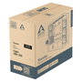 ARCTIC Xtender Midi Tower para Gaming Negro con Panel de Vidrio Templado Espejo, Sin Montaje Vertical GPU, Refrigeración Incluida, E-ATX, Gestión de Cables