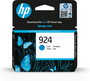 HP 924 Cartucho de tinta cian, Rendimiento estándar