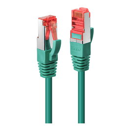 LINDY Patchkabel Cat6 S/FTP verde 3 m, cable de red de par trenzado blindado para conectividad de alta velocidad