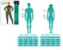 Disfraz Piloto Militar Mujer Adulto Verde Talla M-L