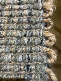 DKD Home Decor Alfombra Carpet knots Turquesa 160 x 1 x 230 cm