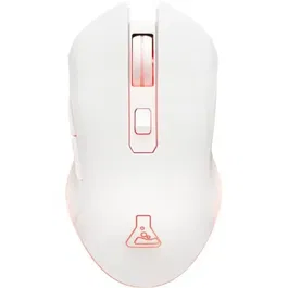 The G-Lab Ratón Inalámbrico para Juegos KULT HELIUM RGB 6400 DPI 6 Botones Blanco THE3760162067880