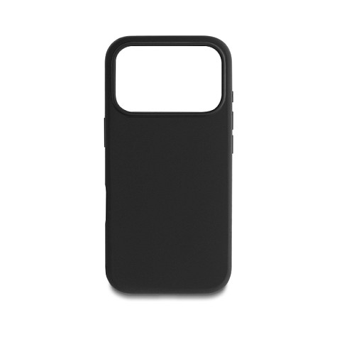 DeLOCK Funda de silicona para iPhone 17 Pro compatible con MagSafe, negro