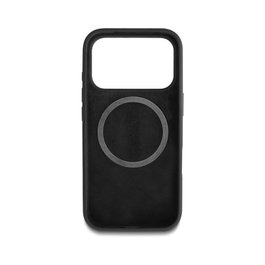 DeLOCK Funda de silicona para iPhone 17 Pro compatible con MagSafe, negro