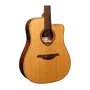LAG Guitarra Acústica Dreadnought Cutaway Tramontane 170 A/E Electroacústica Satinada Natural