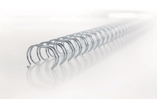 GBC Canutillo Metálico Wire-O Nº8 12,7 mm Blanco Caja de 100 unidades GBC Canutillo Metálico Wire-O Nº8 12,7 mm Blanco Caja de 100 unidades