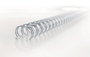 GBC Canutillo Metálico Wire-O Nº8 12,7 mm Blanco Caja de 100 unidades